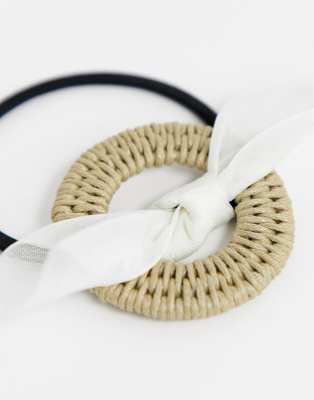 Ajouré Cercle Asos Avec Nœud Crème DesignBandeau Et Yf7b6myIgv