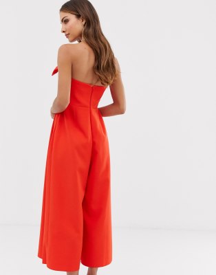 asos strapless jumpsuit