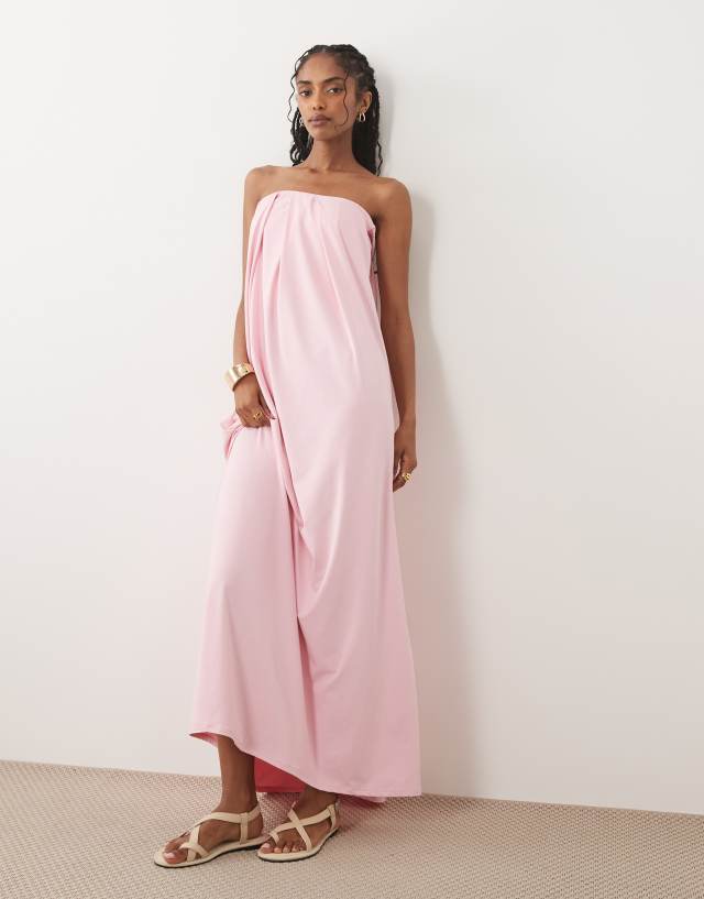 ASOS Design - Bandeau Maxi Dress - Women - Polyester - M