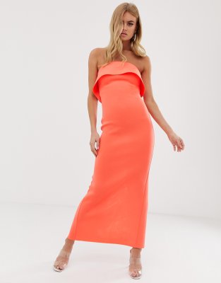 asos bandeau dress