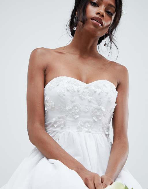 Asos princess sale wedding dress