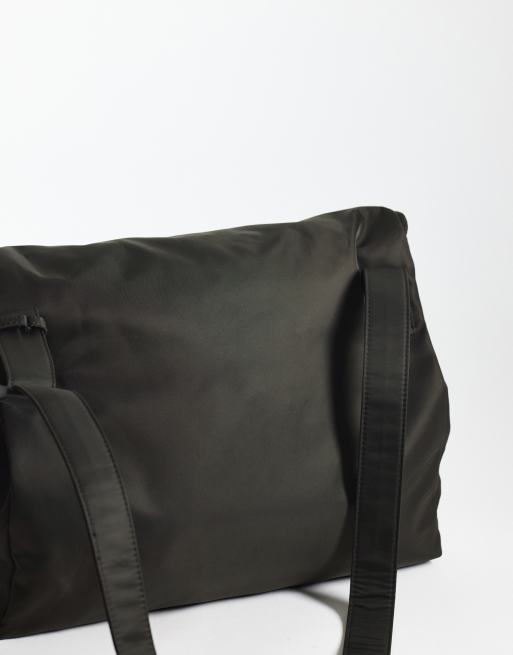 ASOS DESIGN - Bandolera marrón de nailon, 4 de 4