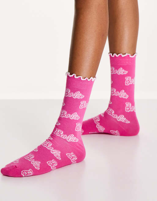 Barbie discount crew socks