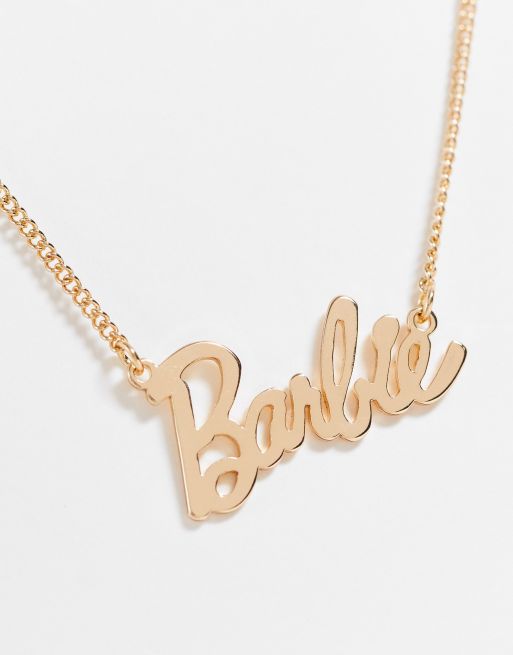 Barbie necklace hot sale gold