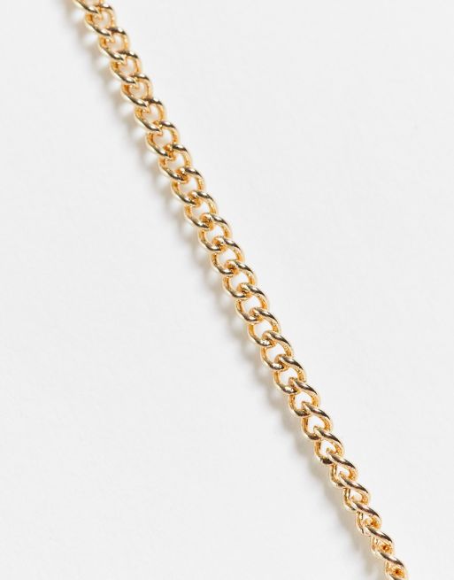 Goldtone Barbie Chain Necklace