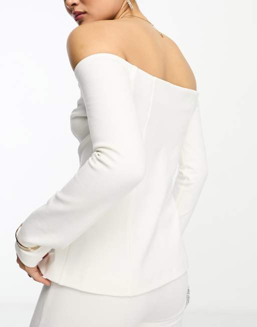 Bardot blazer top shop