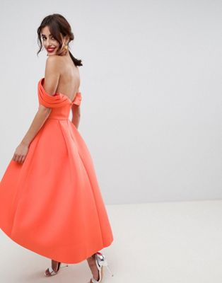 orange dress asos