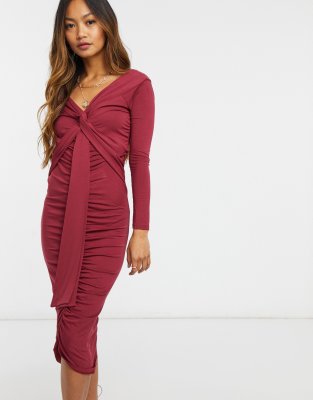 red party dress asos