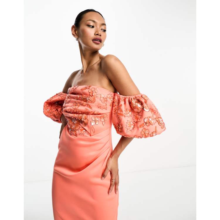 Bardot fiesta floral midi dress top