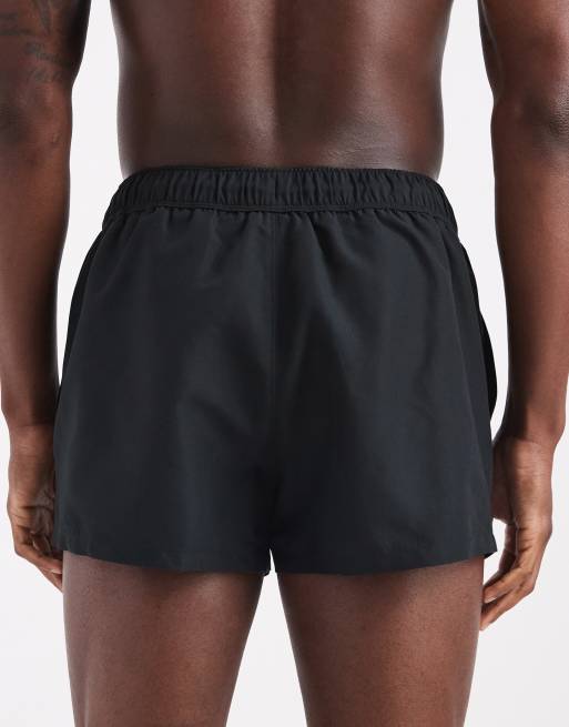ASOS DESIGN – Bardzo krótkie czarne szorty kąpielowe, 4 z 5