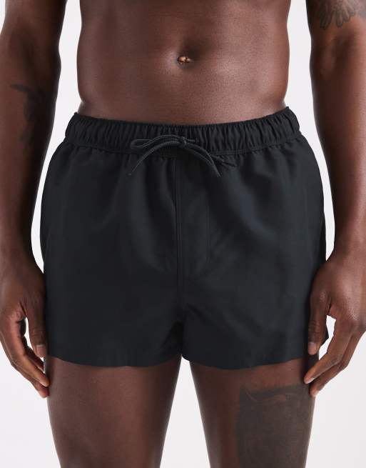 ASOS DESIGN – Bardzo krótkie czarne szorty kąpielowe, 5 z 5