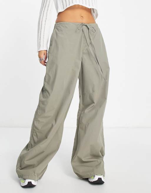 ASOS DESIGN – Bardzo luźne bojówki w kolorze khaki