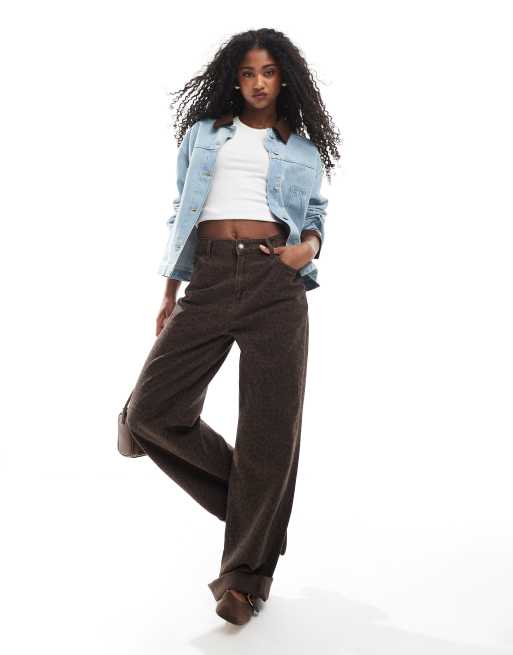 ASOS DESIGN - Barn - Giacca di jeans con dettagli a contrasto