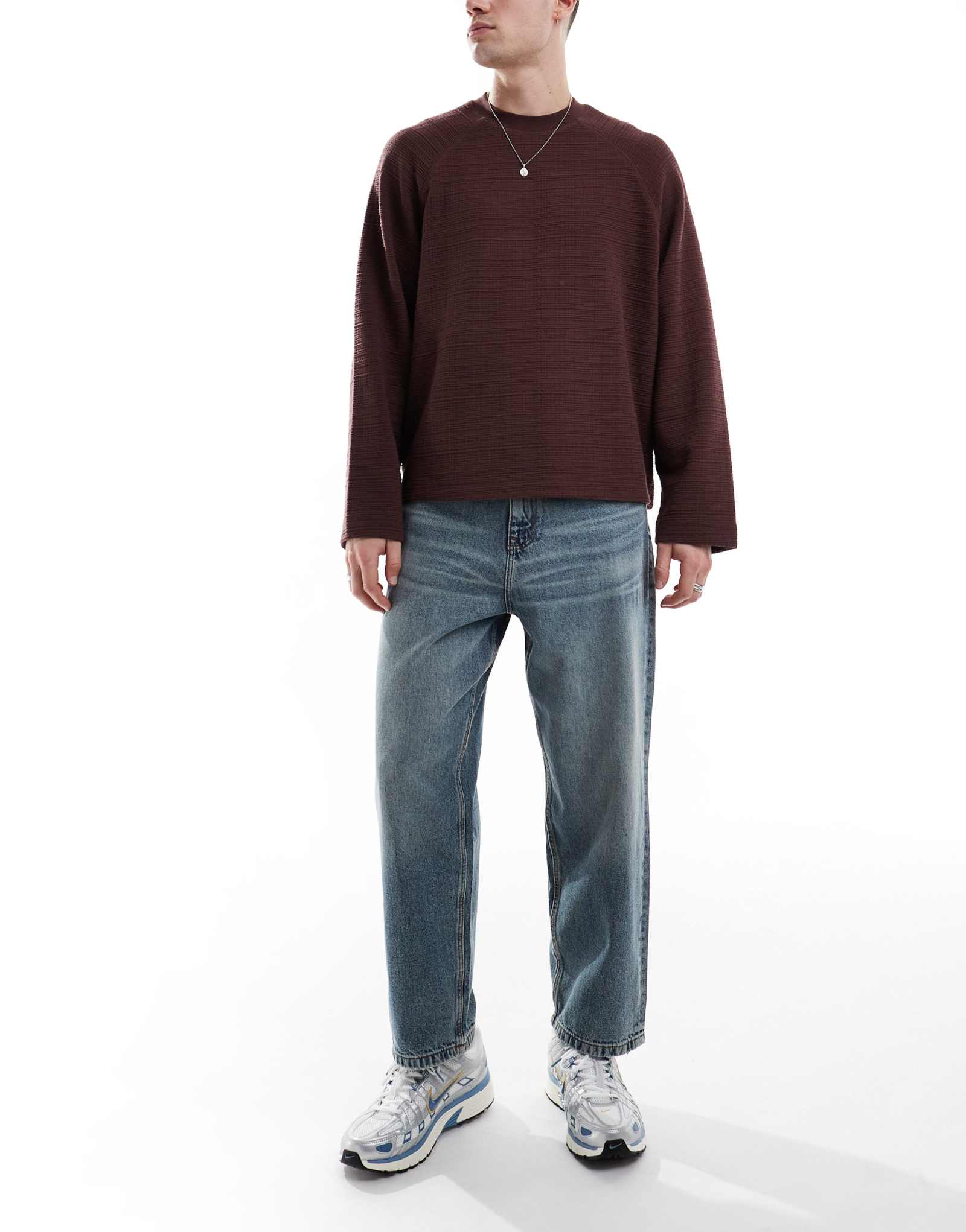 ДИЗАЙНЕРСКИЕ джинсы ASOS в обтяжку винтажного светло-синего цвета