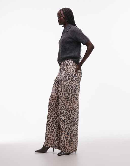 ASOS DESIGN – Barrel-Hose mit Leopardenmuster, 2 von 5