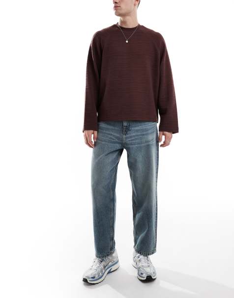 ASOS DESIGN - Barrel-jeans i lyseblå vintage-vask - view 1