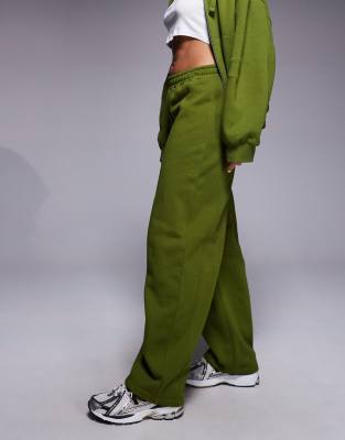 Asos Design Barrel Leg Sweatpants With Seam Detailing In Animal Print