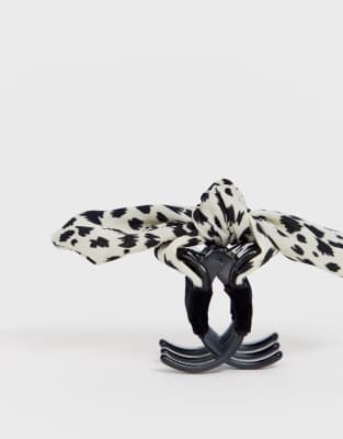 Imprimé Animal Pois Asos Nœud Avec Et Motif DesignBarrette soQBhCdtrx