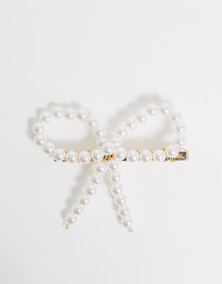 Nœud Nœud DesignBarrette En Asos En Perles DesignBarrette Asos sQrthd