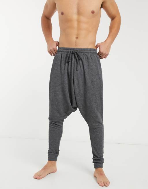 ASOS DESIGN - Bas de pyjama confort à entrejambe bas - Noir