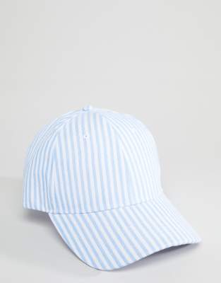 blue white baseball cap