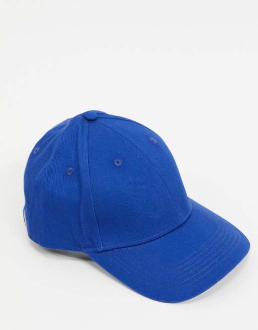 ASOS DESIGN baseball cap in blue ASOS