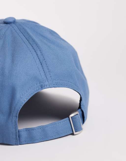 ASOS DESIGN baseball cap in blue, 2 of 3