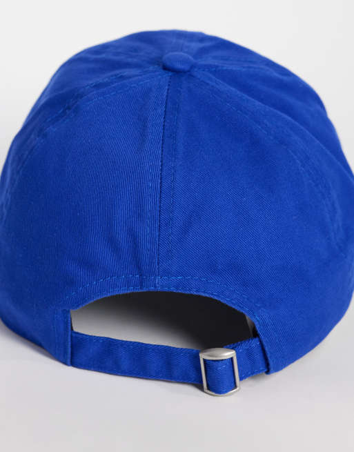 ASOS DESIGN baseball cap in blue, 2 of 3