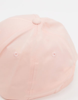 asos pink cap