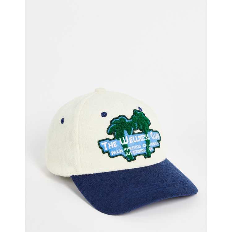 ASOS DESIGN baseball cap in light blue