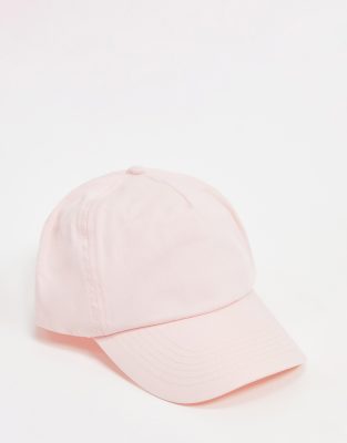 light pink baseball cap