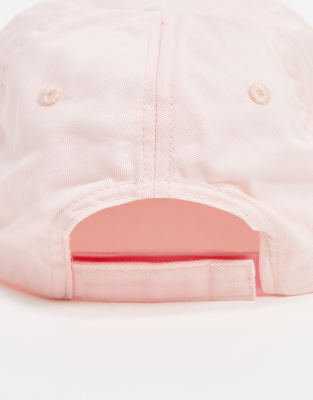 light pink baseball cap