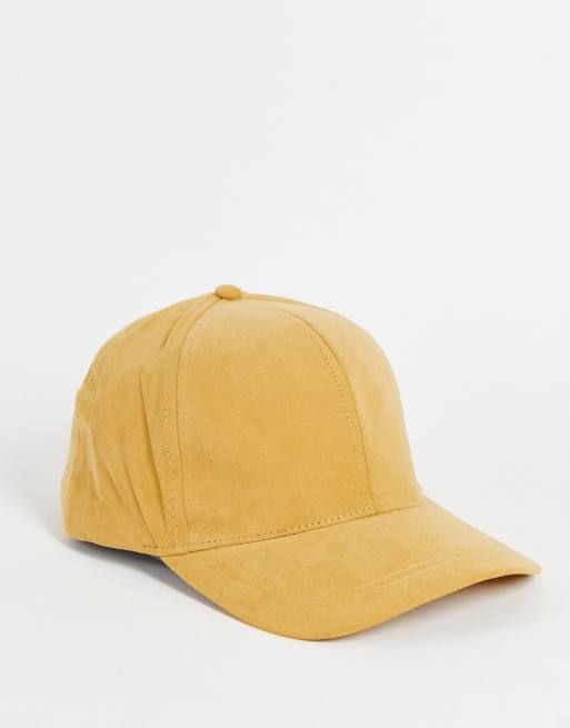 ASOS DESIGN baseball cap in peached camel ASOS