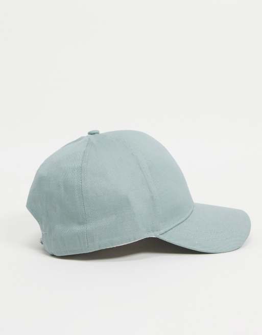 ASOS DESIGN baseball cap in light blue