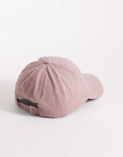 ASOS DESIGN baseball cap in washed pink , 3 of 3