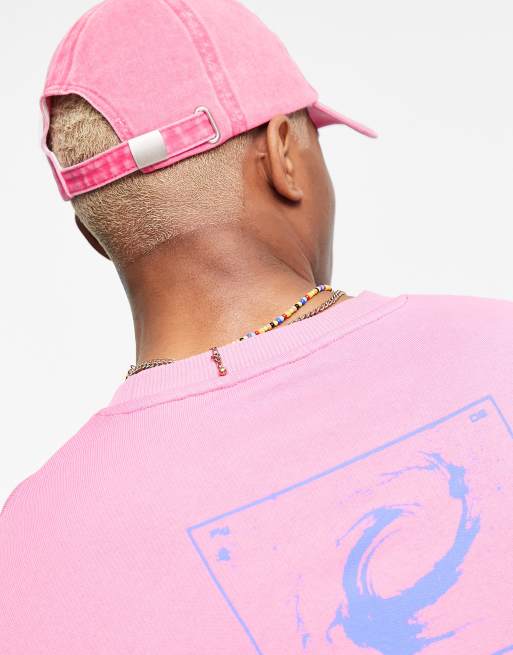 高知インター店 エイソス Asos Design メンズ キャップ 帽子 Baseball Cap In Washed Pink ピンク 期間限定送料無料 Www Endocenter Com Ua