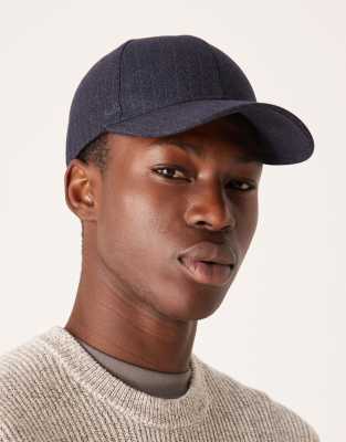 ASOS DESIGN ASOS DESIGN baseball cap with stripe in navy