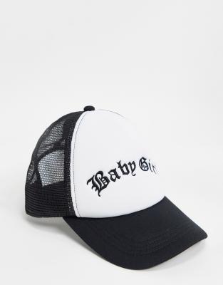 baby girl trucker hat
