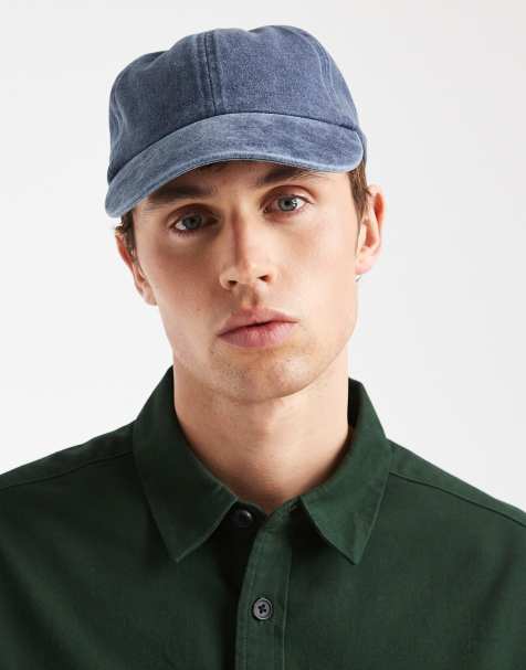 ASOS DESIGN – Baseballkappe in verwaschenem Marineblau - view 1