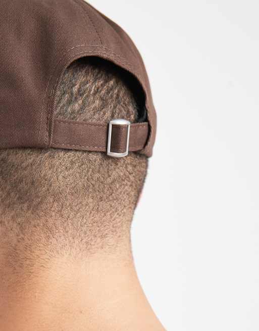 ASOS DESIGN - Baseballpet in bruin, 3 van 3