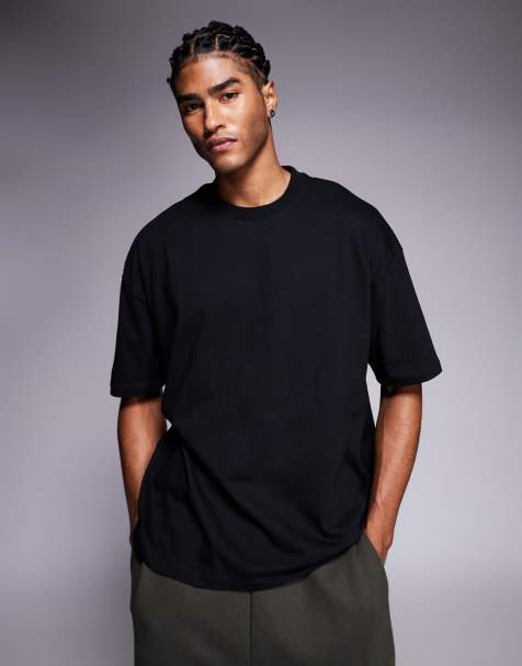 ASOS DESIGN Essentials oversized t-shirt in black