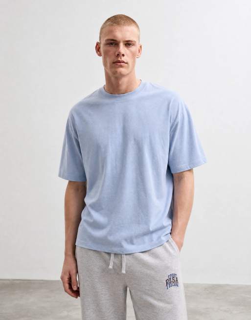 ASOS DESIGN – Basic – Jasnoniebieski T-shirt oversize, 6 z 10