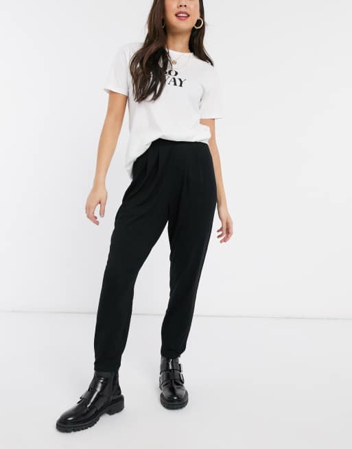 ASOS DESIGN basic jersey peg trouser, 4 of 4