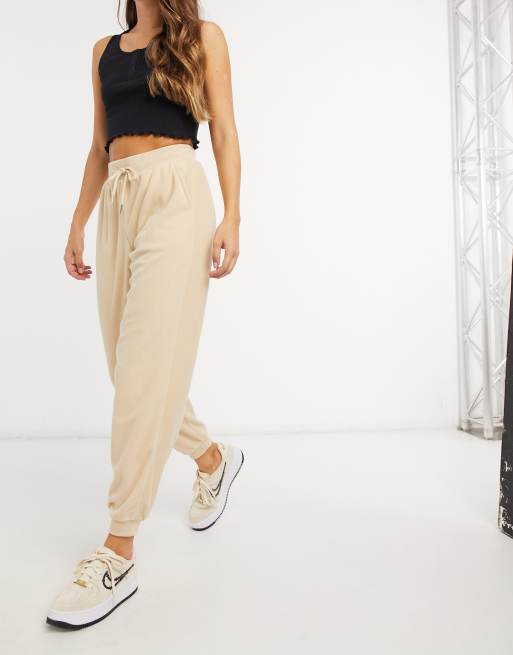 Asos design basic discount jogger with tie