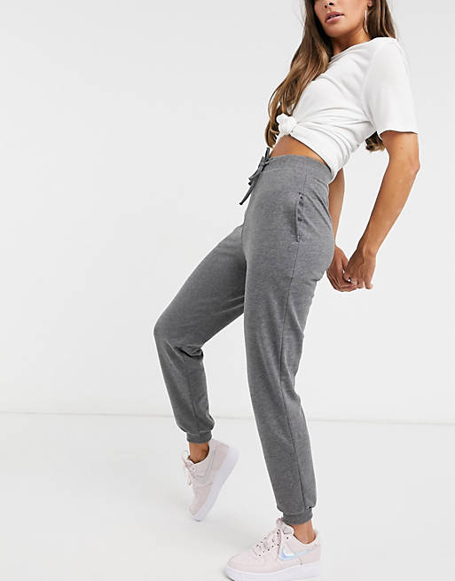 ASOS DESIGN basic jogger with tie