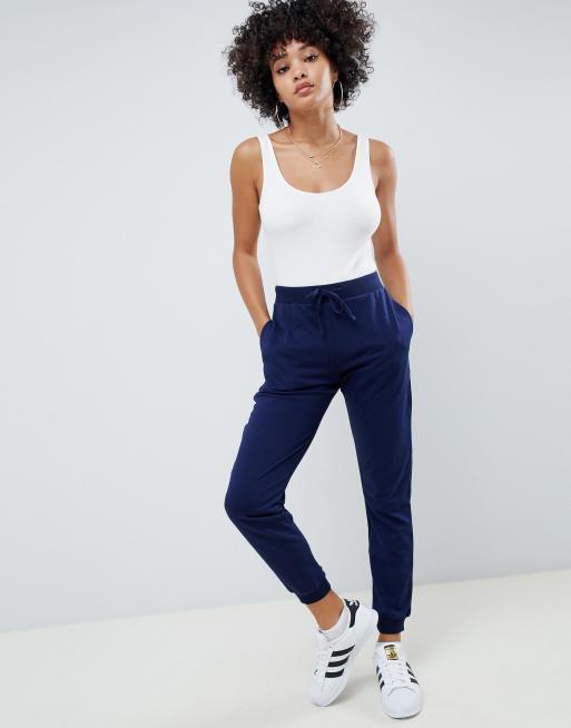 ASOS DESIGN basic joggers with tie | ASOS