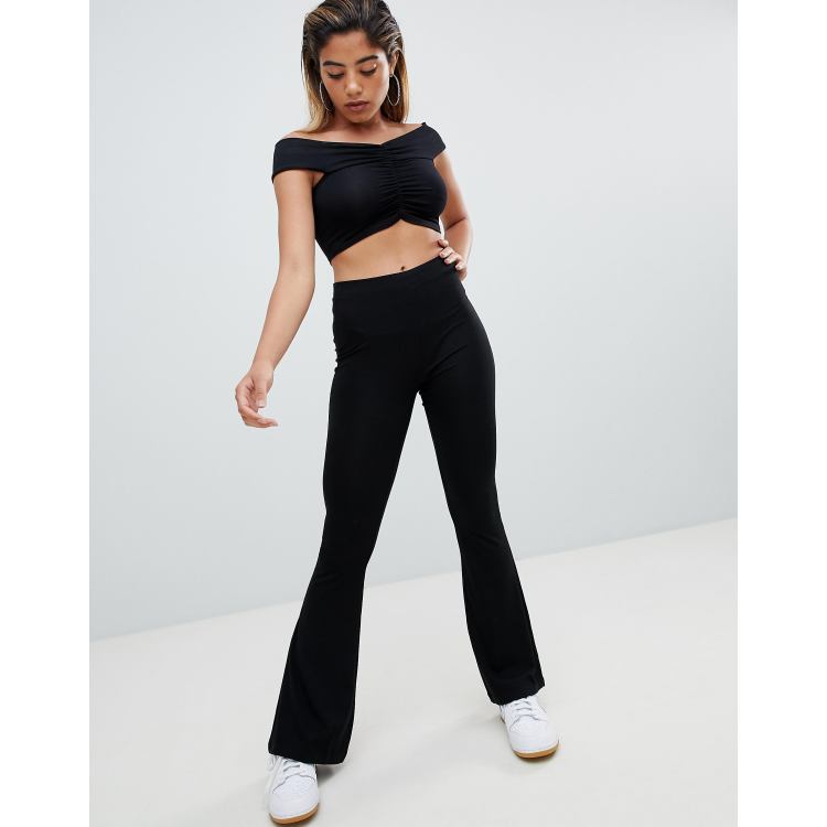 ASOS DESIGN Basic Kick Flare Leggings