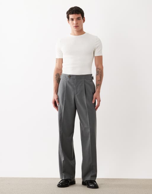 ASOS DESIGN – Basic – Kremowy prążkowany T-shirt o kroju podkreślającym sylwetkę, 3 z 5
