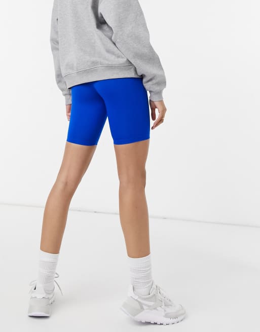 Blue store legging shorts