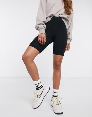 white cycling shorts asos